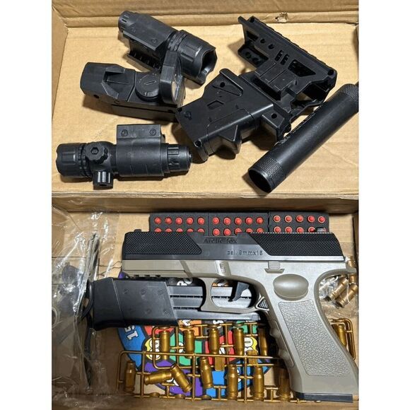 Soft Bullet Toy Gun for Boys, Foam Blaster with Shell Ejecting, Realistic Toy Gu - Picture 4 of 8